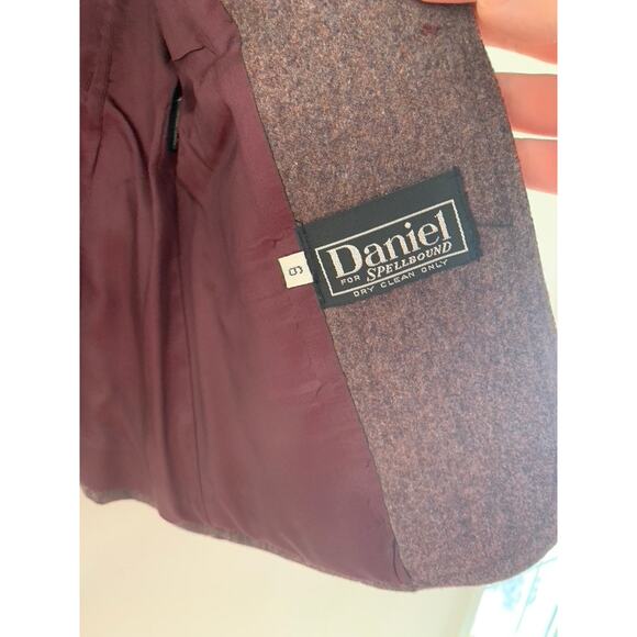 Vintage Pure Wool Blazer Womens Size 6 Academia Feminine Tailored Fall Classic - Picture 6 of 8